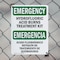 Signmission Safety Culture Sign, 12 in Width, Plastic, Rectangle, Bilingual OS-2PACK-EM-P-1218-L-10335 - alternate 2